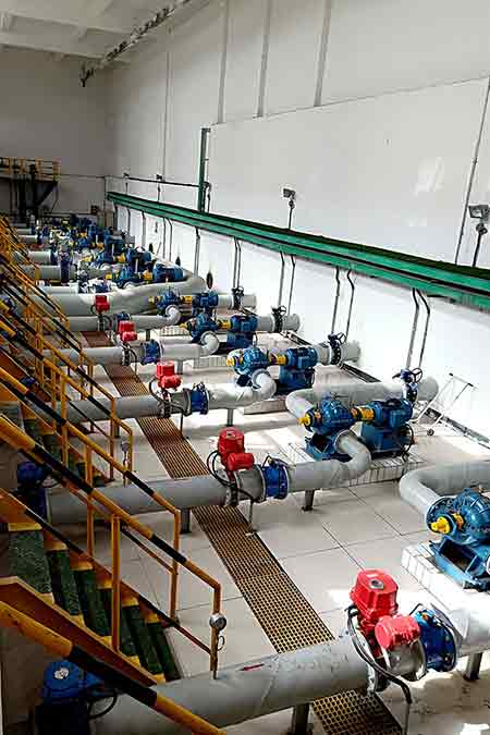 KPS系列单级双吸离心泵在唐山东海钢铁集团有限公司使用现场